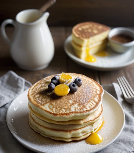 Ricotta Cheese Pancakes recipe image