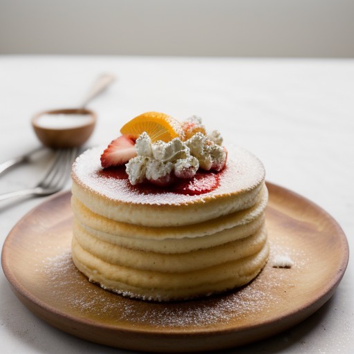Ricotta Mascarpone Blintzes With Rhubarb-Strawberry Compo recipe image