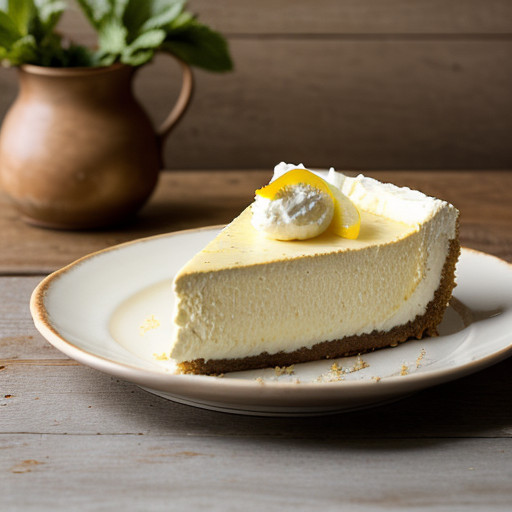 Ricotta-Sour Cream Cheesecake With Strawberry recipe image