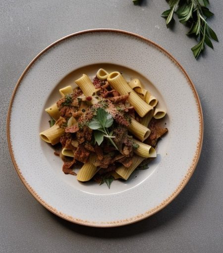 Rigatoni Alla Carbonara recipe image