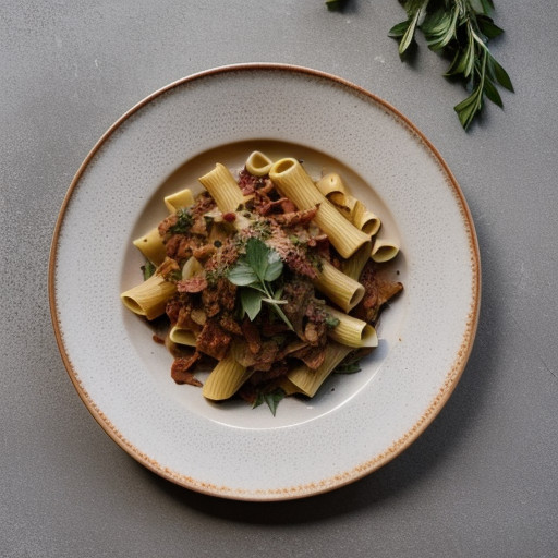 Rigatoni Alla Carbonara recipe image