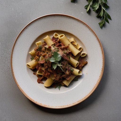Rigatoni Alla Carbonara recipe image