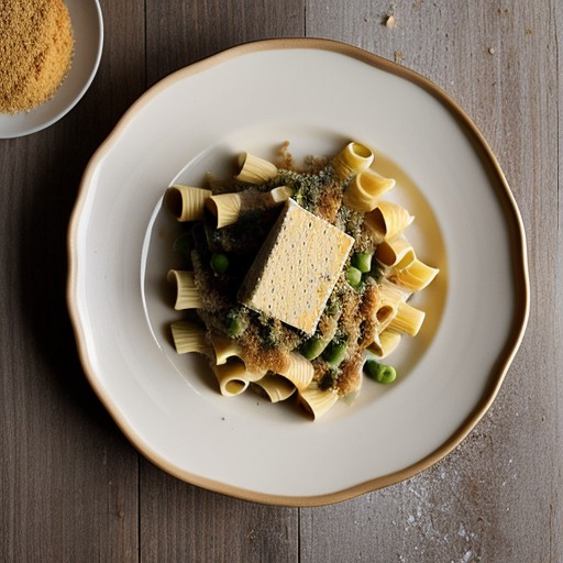 Rigatoni, Cheese & Pea Casserole recipe image