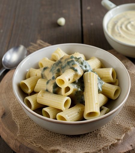 Rigatoni With Creamy Artichoke Sauce recipe image