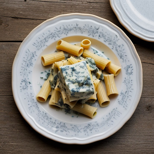 Rigatoni With Four Cheeses - Bon Appetit recipe image