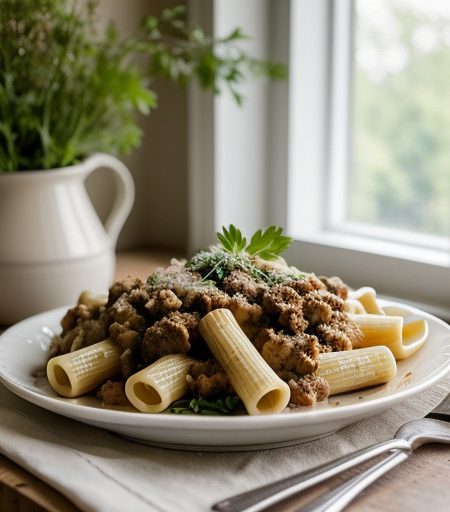Rigatoni With Ground Turkey recipe image