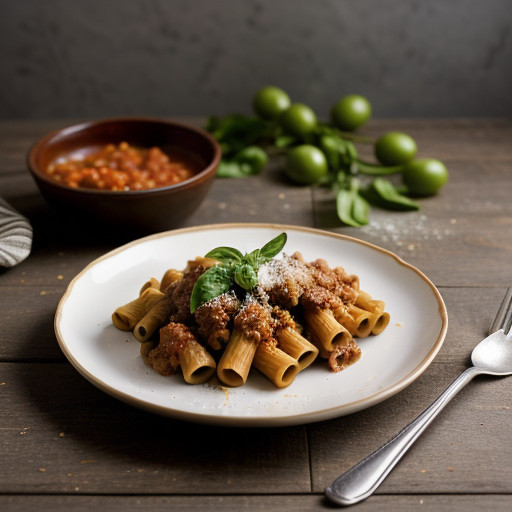 Rigatoni With Sausage recipe image
