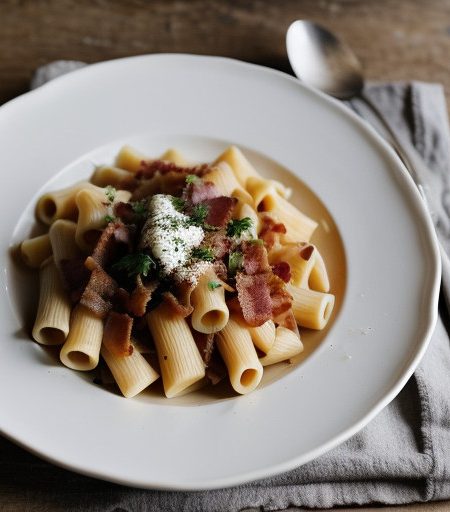 Rigatoni a La Vodka*** recipe image
