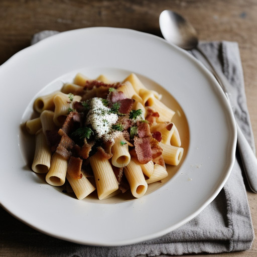 Rigatoni a La Vodka*** recipe image