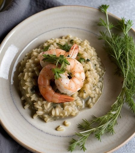 Risotto Scampi recipe image