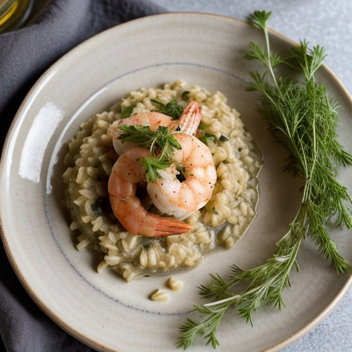 Risotto Scampi recipe image