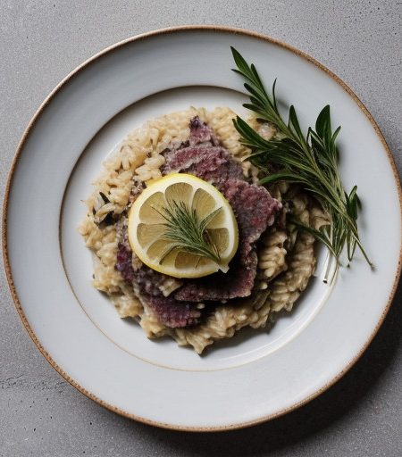Risotto With Prociutto & Lemon recipe image