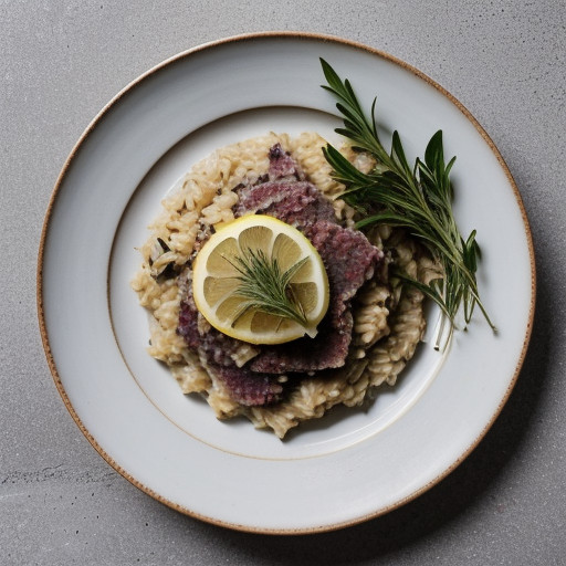 Risotto With Prociutto & Lemon recipe image