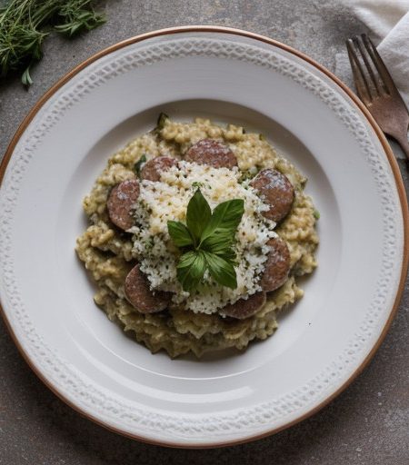 Risotto With Sausage recipe image