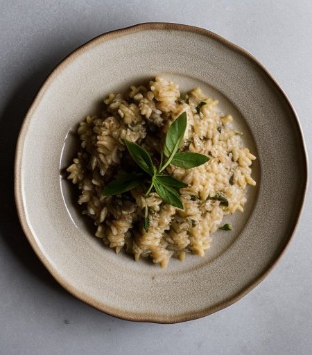 Risotto(italian Arborio Rice recipe image