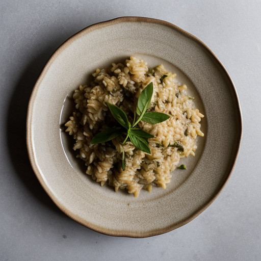 Risotto(italian Arborio Rice recipe image