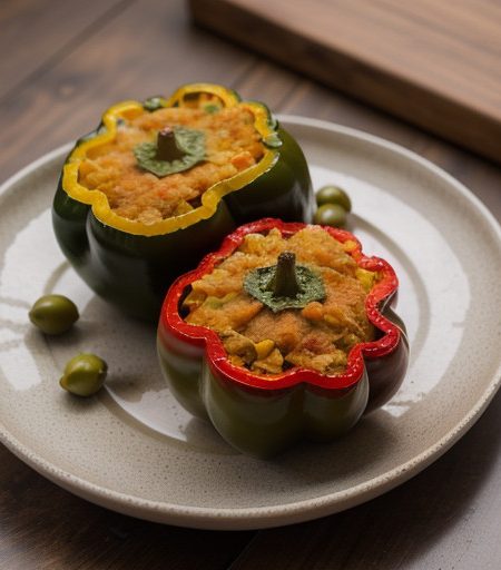 Rita's Stuffed Bell Peppers recipe image