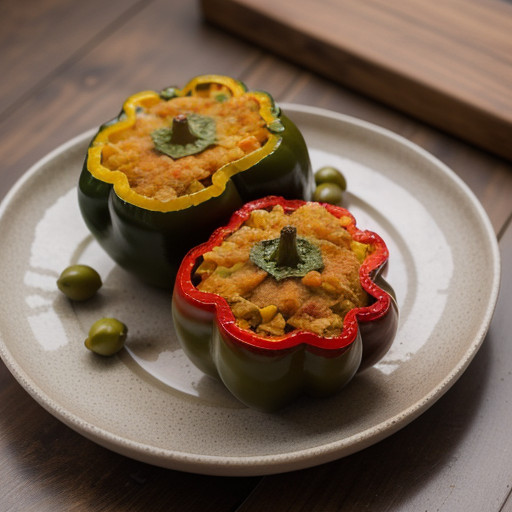 Rita's Stuffed Bell Peppers recipe image