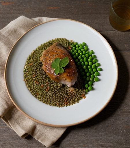 Rlce and Green Pea Side DLSH recipe image