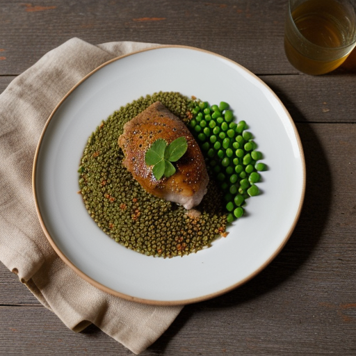 Rlce and Green Pea Side DLSH recipe image
