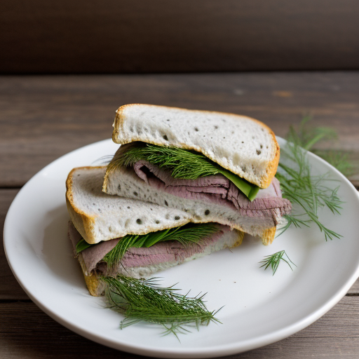 Roast Beef Pocket Sandwiches recipe image