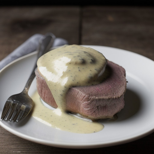 Roast Beef WLTH Mushroom Sauce recipe image