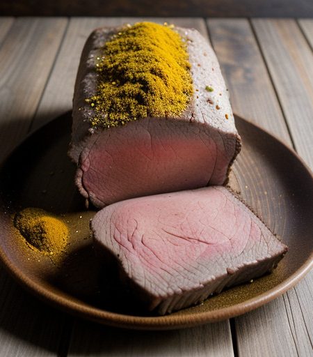 Roast Beef With Fresh Garlic Seasoning Salt recipe image