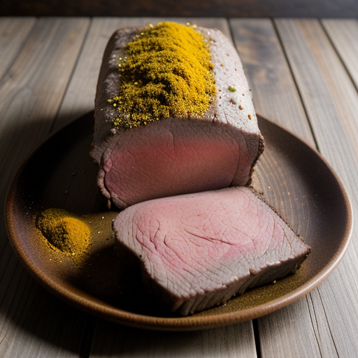 Roast Beef With Fresh Garlic Seasoning Salt recipe image
