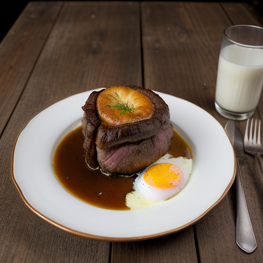 Roast Beef With Onions and Yorkshire Pudding - Country Li recipe image