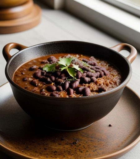 Roast Boar & Black Bean Chili recipe image