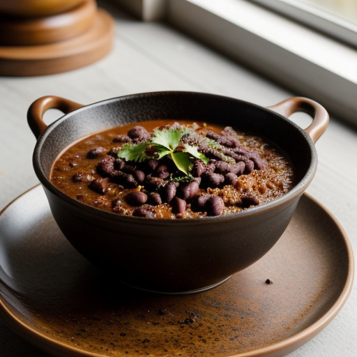 Roast Boar & Black Bean Chili recipe image