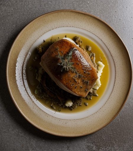 Roast Breast of Turkey With Mashed Potatoes A recipe image