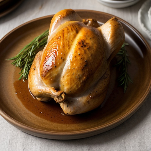 Roast Chicken Goes Gourmet recipe image