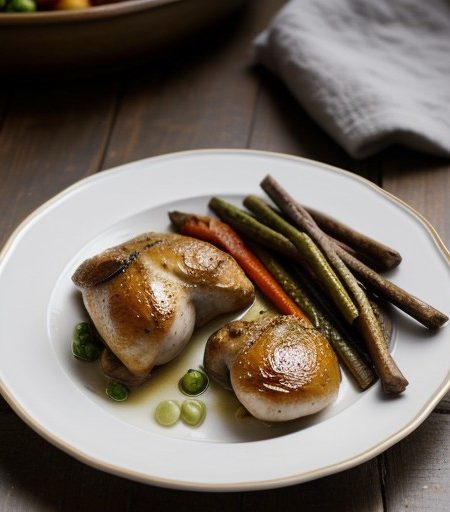 Roast Garlic Chicken and Vegetables recipe image