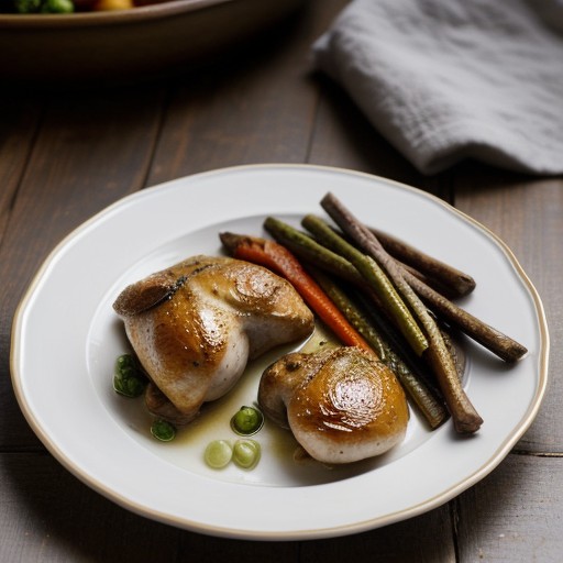 Roast Garlic Chicken and Vegetables recipe image