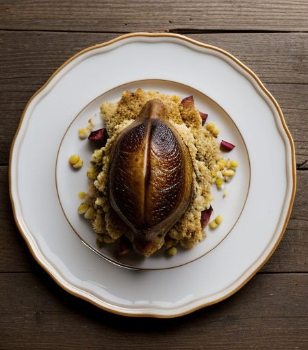 Roast Goose With Stuffing recipe image