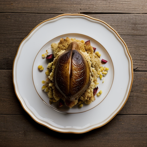 Roast Goose With Stuffing recipe image