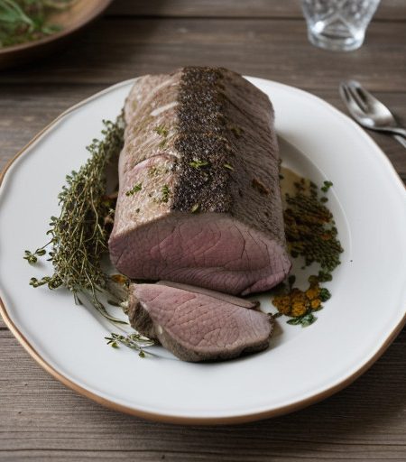 Roast Herbed Lamb recipe image