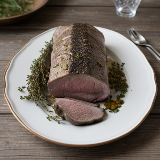 Roast Herbed Lamb recipe image
