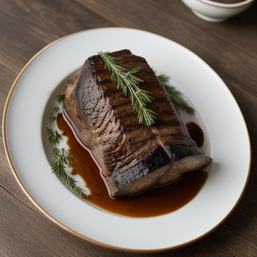Roast Leg of Venison, Unmarinated recipe image