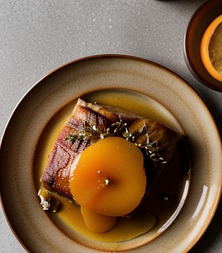 Roast Loin of Pork With Apricot Glaze recipe image