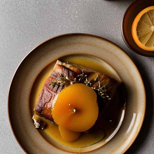 Roast Loin of Pork With Apricot Glaze recipe image