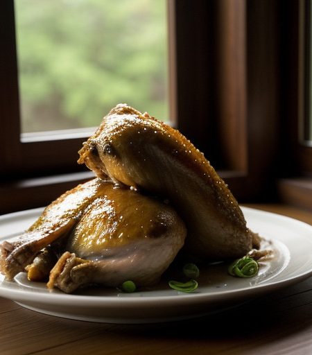 Roast Lung Kong Chicken recipe image