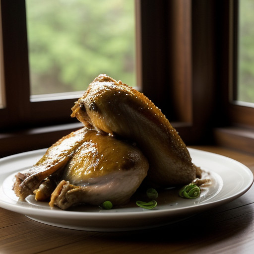 Roast Lung Kong Chicken recipe image