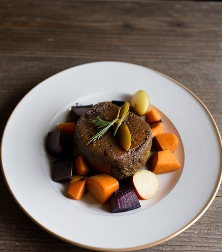 Roast Mallard With Root Vegetables - Country Living recipe image