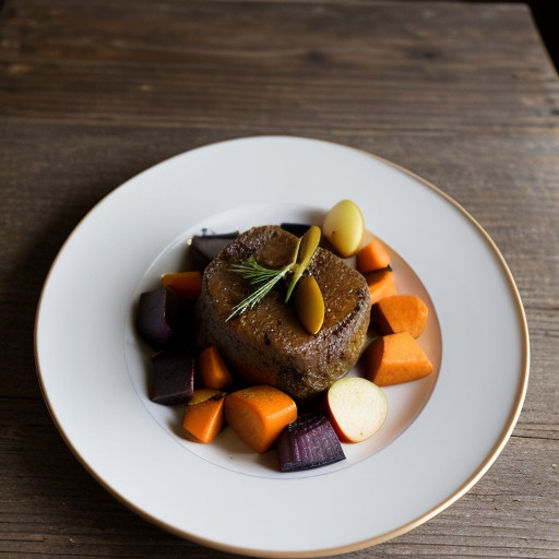 Roast Mallard With Root Vegetables - Country Living recipe image