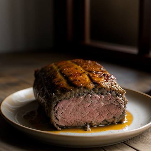 Roast Meat Loaf or "Hedgehog" recipe image