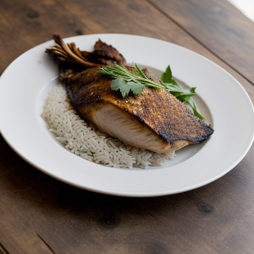 Roast Pheasant With Rice recipe image