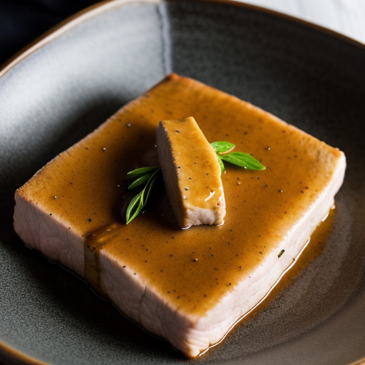 Roast Pork Tenderloin With Mustard recipe image