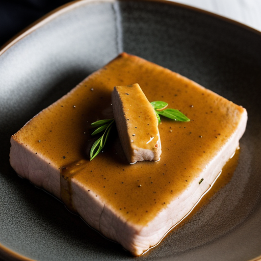 Roast Pork Tenderloin With Mustard recipe image